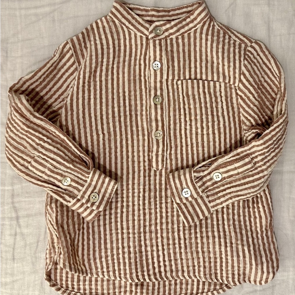 Rylee + Cru Striped top